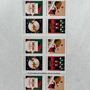 2021 A Visit from St Nick Forever First Class  New& Sealed  15 Sheets/300 Pcs